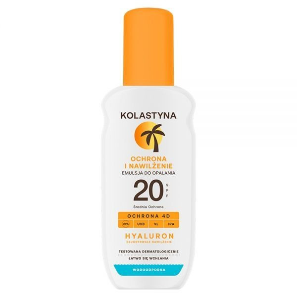 Emulsja do opalania SPF 20 Kolastyna 150 ml