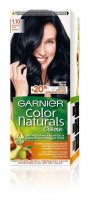 Farba do włosów Garnier Color Naturals Créme 1.10 Granatowa Czerń x 4 sztuki