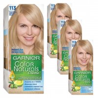 Farba do włosów Garnier Color Naturals Créme 113 Superjasny beżowy blond x 4 sztuki