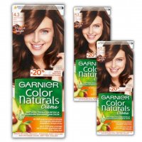 Farba do włosów Garnier Color Naturals Créme 4.3 Złoty brąz x 3 sztuki