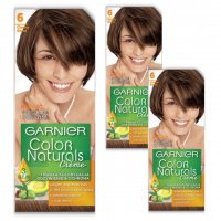 Farba do włosów Garnier Color Naturals Créme 6 Ciemny blond x 3 sztuki