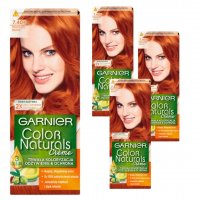 Farba do włosów Garnier Color Naturals Créme 7.40+ Miedziany blond x 4 sztuki