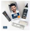 Farba do włosów Joanna Power Men Color Cream odsiwiająca 01 Black