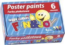 Farby plakatowe Fun&Joy (6 Kolorów)
