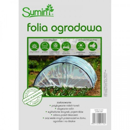 Folia ogrodowa 2 x 4 m Sumin