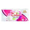 Papier toaletowy Dalia biały soft&strong 3-warstwowy (8 rolek) + Ręcznik papierowy Dalia (2 rolki) x 8 opakowań