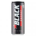Gazowany napój energetyzujący Black Energy 250 ml