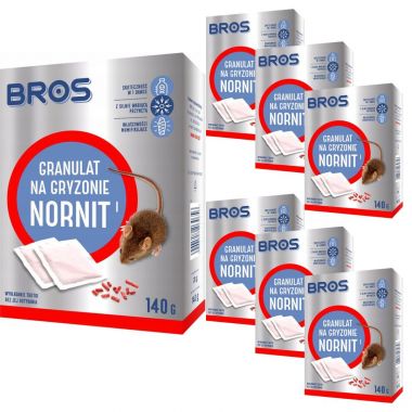 Granulat na gryzonie Nornit Bros 140 g x 7 sztuk