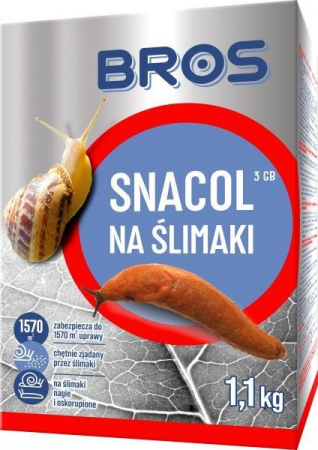 Granulat na Ślimaki Snacol 3GB 1,1 kg