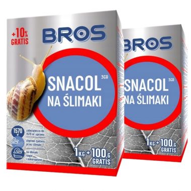 Granulat na Ślimaki Snacol 3GB 1,1kg x 2 sztuki