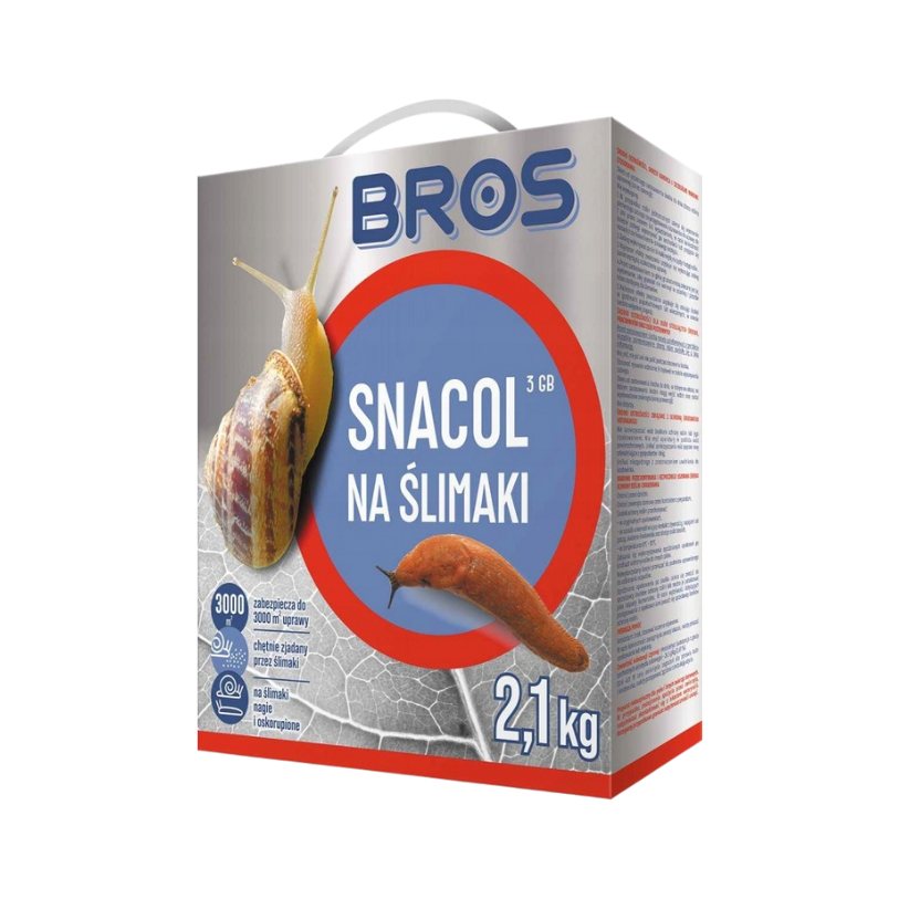 Granulat na Ślimaki Snacol 3GB 2,1 kg x 2 sztuki