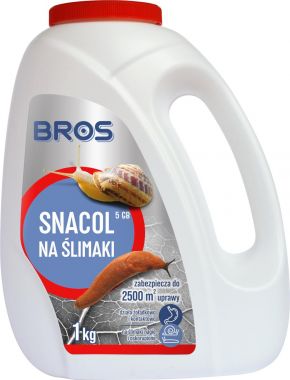 Granulat na Ślimaki Snacol 5GB 1kg Butelka