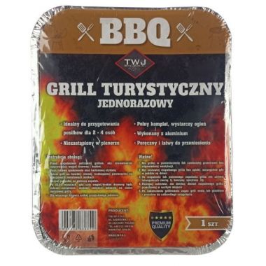 Grill jednorazowy turystyczny BBQ