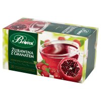 Herbata Bifix Premium żurawina z granatem 40 g (20 saszetek)