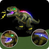 Interaktywny Dinozaur T-Rex zdalnie sterowany (brązowy)