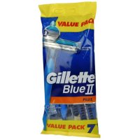 Jednorazowe maszynki do golenia Gillette Blue II plus (7 sztuk) x 4 opakowania