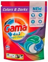 Kapsułki do prania Gama 4w1 Color&Darks (60 sztuk)