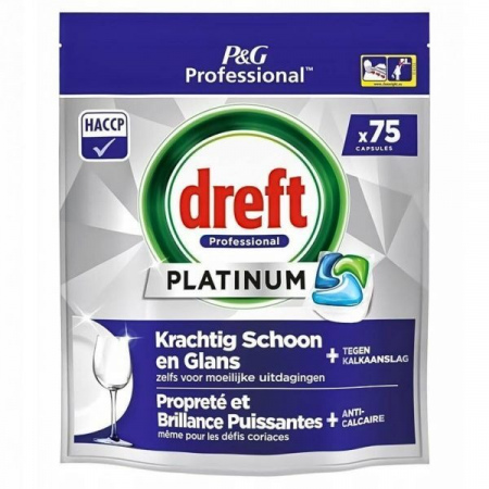 Kapsułki do zmywarki dreft Professional Regular (75 sztuk)