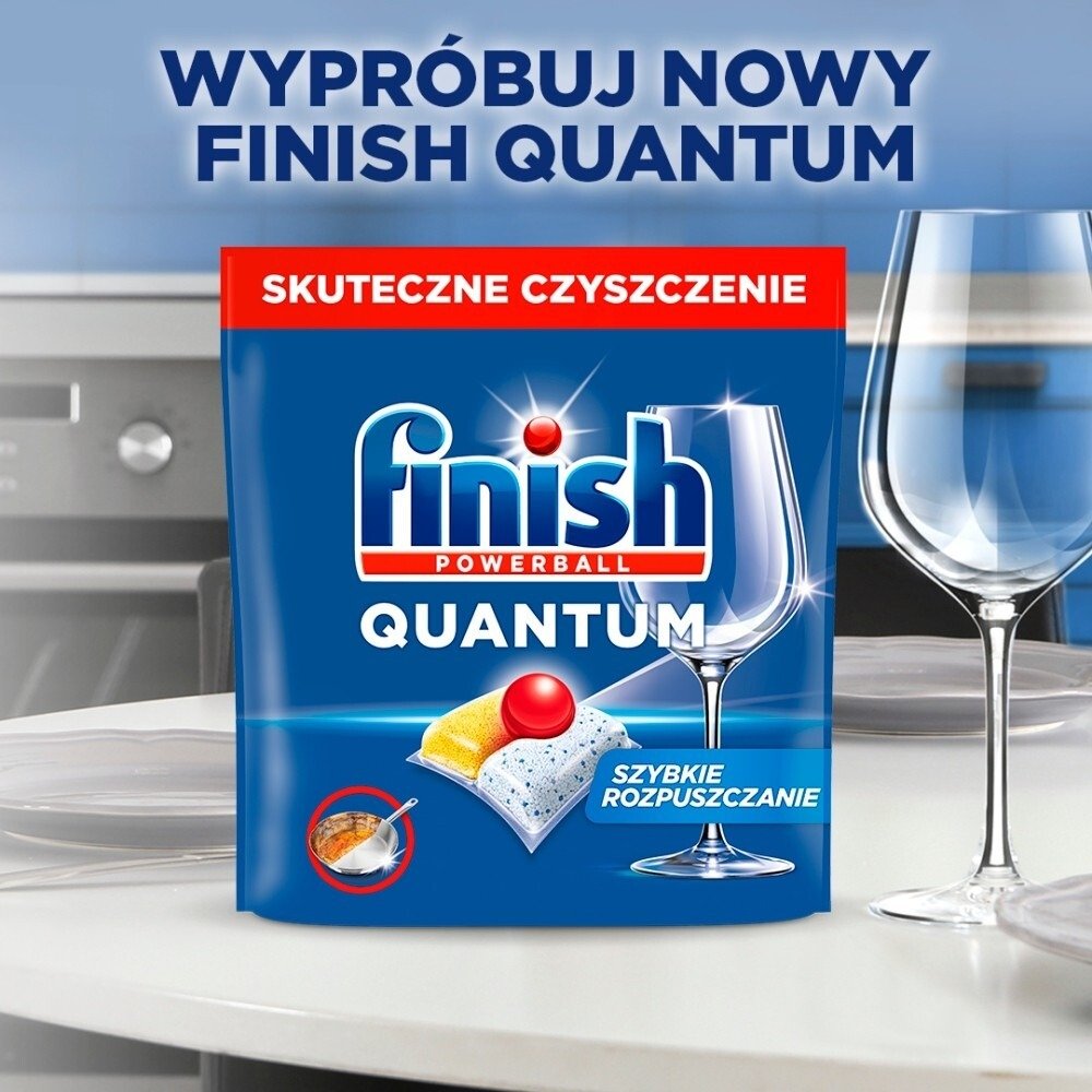 Kapsułki do zmywarki Finish Quantum Lemon 1040 g (100 sztuk)