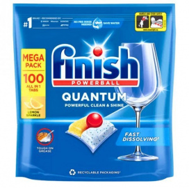 Kapsułki do zmywarki Finish Quantum Lemon 1040 g (100 sztuk)