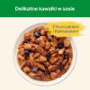Karma dla kota Cat Chow Sterilised z kurczakiem i bakłażanem w sosie 85 g (24 sztuki)