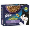 Karma dla kota Felix Sensations Jellies mix smaków w galaretce 1,02 kg (12 x 85 g)