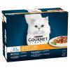 Karma dla kota Gourmet Perle mini fileciki w sosie 1020 g (12 x 85 g) + Karma dla kota Purina Gourmet Perle mini fileciki w sosie 1020 g (12 x 85 g)