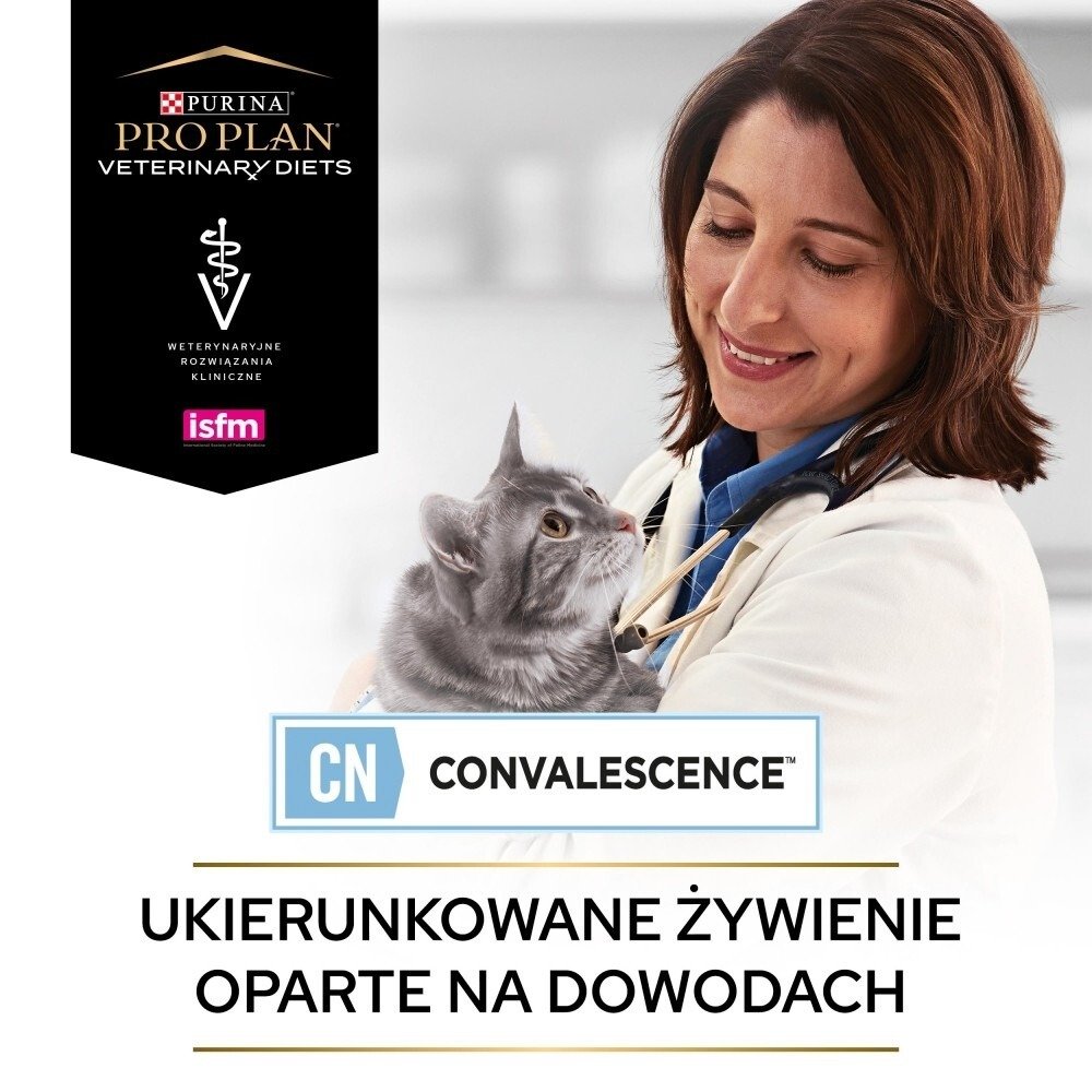 Karma dla kota i psa mus Purina Pro Plan Veterinary Diets CN Convalescence 195 g x 6 sztuk