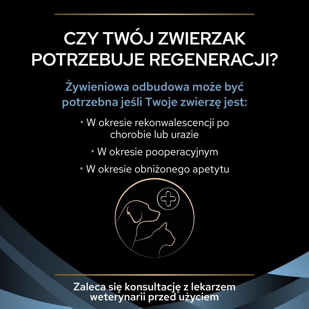 Karma dla kota i psa mus Purina Pro Plan Veterinary Diets CN Convalescence 195 g x 6 sztuk