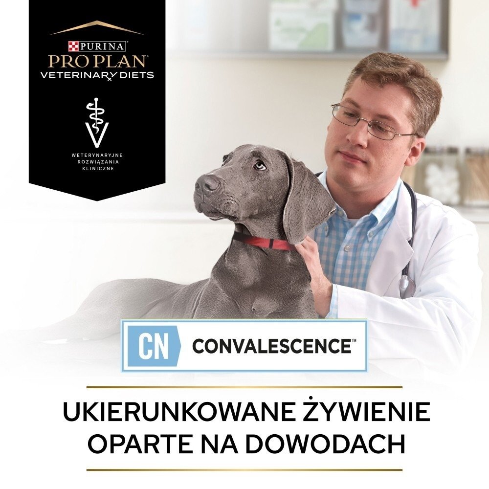 Karma dla kota i psa mus Purina Pro Plan Veterinary Diets CN Convalescence 195 g x 6 sztuk