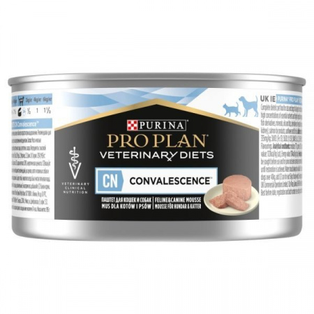 Karma dla kota i psa mus Purina Pro Plan Veterinary Diets CN Convalescence 195 g x 6 sztuk