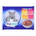 Karma dla kota PreVital Vital Pack w sosie 4 x 100 g