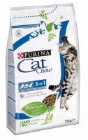 Karma dla kota Purina Cat Chow 3w1 bogata w indyka 1,5 kg