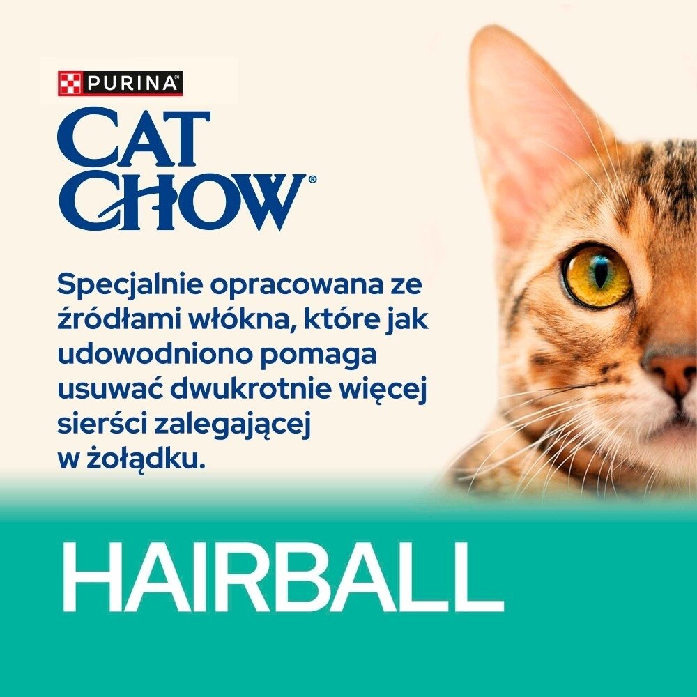 Karma dla kota Purina Cat Chow Hairball Control bogata w Kurczaka 16,5 kg
