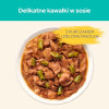 Karma dla kota Purina Cat Chow Hairball Control Mokra z kurczakiem i zieloną fasolką w sosie 85 g (24 sztuki)