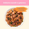Karma dla kota Purina Cat Chow Kitten z indykiem i cukinią w galaretce 85 g (24 sztuki)