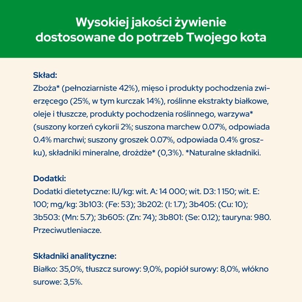 Karma dla kota Purina Cat Chow Sterilised bogata w Kurczaka 16,5 kg