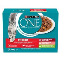 Karma dla kota Purina One sterilcat mix smaków 85 g (12 sztuk)