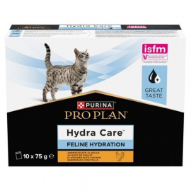 Karma dla kota Purina  Pro Plan Hydra Care Flavoured with Chicken 75 g (10 sztuk)