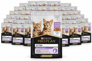 Karma dla kota Purina PRO PLAN Kitten Health Start z indykiem w sosie 85 g (26 sztuk)
