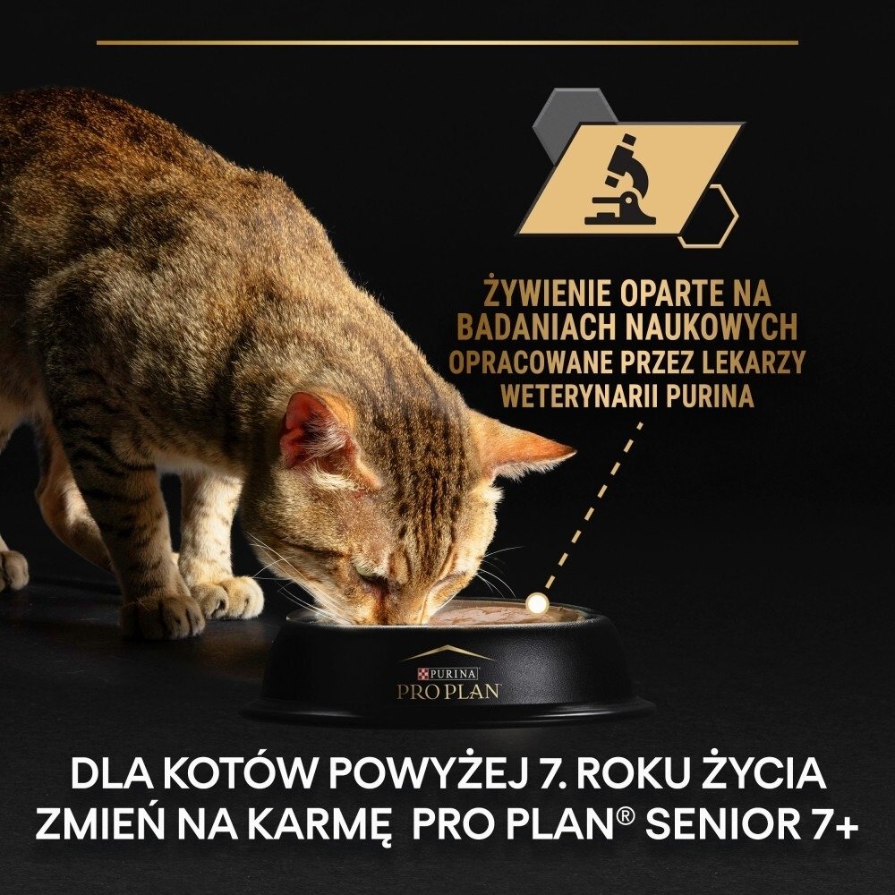 Karma dla kota Purina Pro Plan Sterilised Maintenance z kurczakiem w sosie 85 g (26 sztuk)