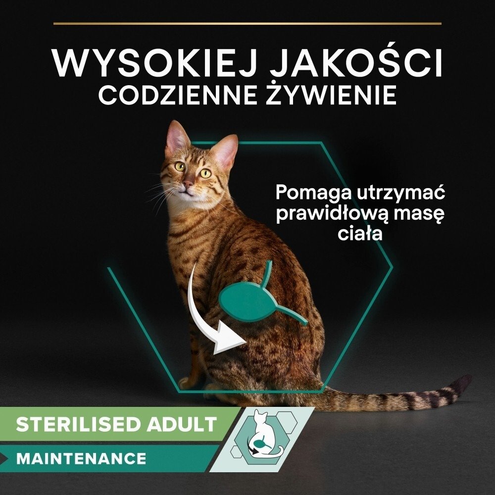 Karma dla kota Purina Pro Plan Sterilised Maintenance z kurczakiem w sosie 85 g (26 sztuk)