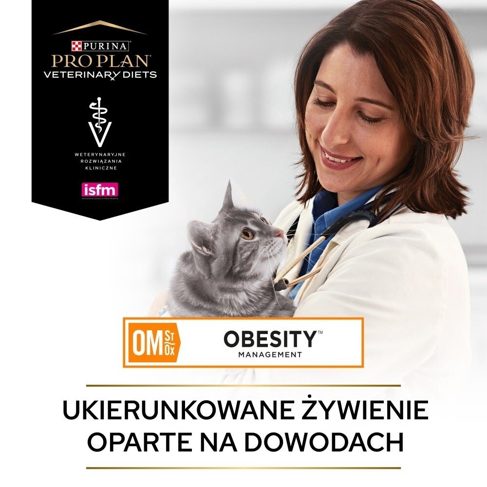 Karma dla kota Purina Pro Plan Veterinary Diets Feline OM St/Ox Obesity Management  1,5 kg