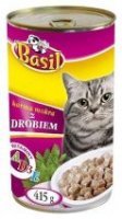 Karma dla kota z drobiem Basil Puszka 415 g
