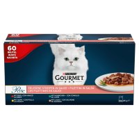 Karma dla kotów Gourmet Perle mix smaków 85 g (60 sztuk)