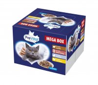 Karma dla kotów PreVital Mega Box 100 g (24 sztuki)
