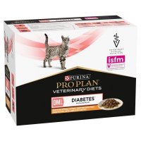 Karma dla kotów Purina Pro Plan Veterinary Diets DM St/Ox Diabetes Management 85 g (10 sztuk)