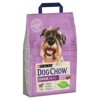 Karma dla psa Dog Chow Senior z jagnięciną 2,5 kg x 2 sztuki