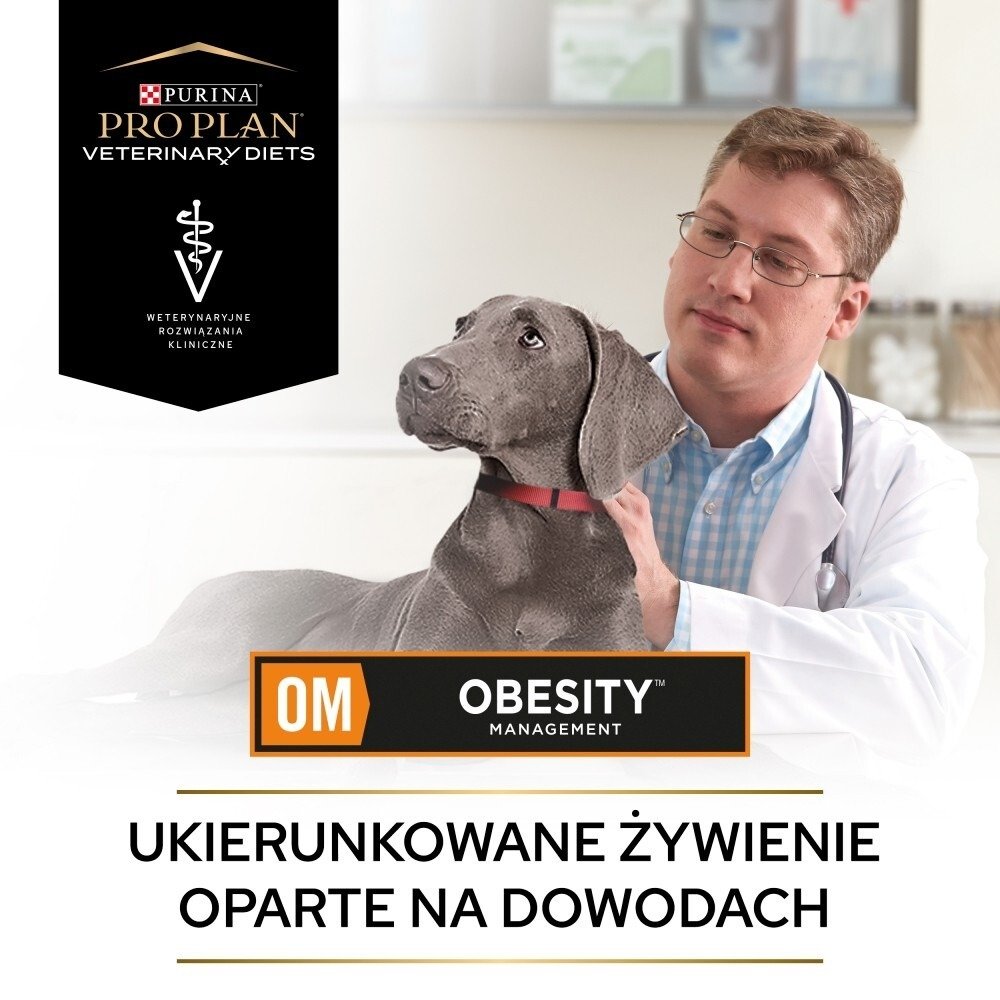 Karma dla psa mus Purina Pro Plan Veterinary Diets Canine OM Obesity Management  400 g