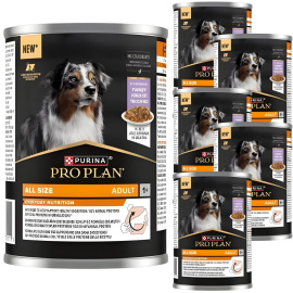 Karma dla psa Pro Plan Everyday Nutrition All Size Adult bogata w indyka w galaretce 400 g x 6 sztuk